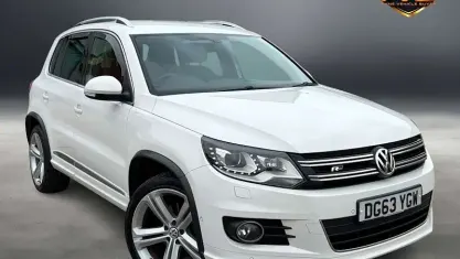Used VW Tiguan R-line 177 HP (130 kW) 2013 White SUV