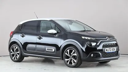 Used Citroën C3 PureTech 83 HP (61 kW) 2022 Black Hatchback