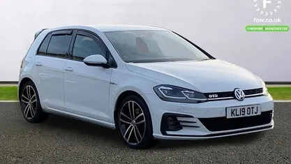 Used VW Golf VII GTD 184 HP (135 kW) 2019 White Hatchback