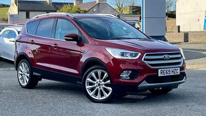 Red Used 2019 Ford Kuga Titanium X SUV | £13,999 (Fair price)