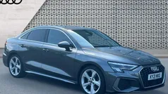 Grey Used 2021 Audi A3 S-Line Sedan | £22,212 (Fair price)