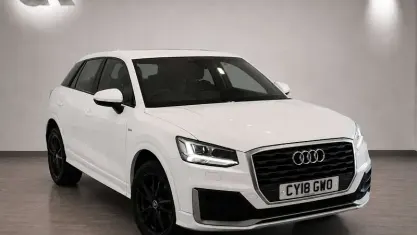 Used Audi Q2 S-Line 150 HP (110 kW) 2018 White SUV