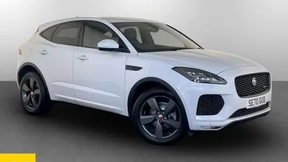 White Used 2020 Jaguar E-Pace Chequered Flag SUV | £13,995 (Fair price)