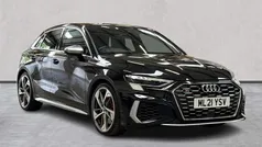 Black Used 2021 Audi S3 Comfort Hatchback | £29,397 (Fair price)