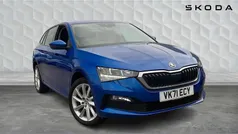 Race blue metallic Used 2021 Skoda Scala SE L Hatchback | £14,200 (Fair price)
