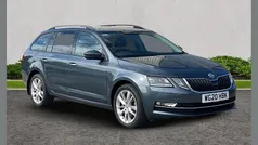 Quartz grey metallic Used 2020 Skoda Octavia SE L Estate | £18,745 (Fair price)