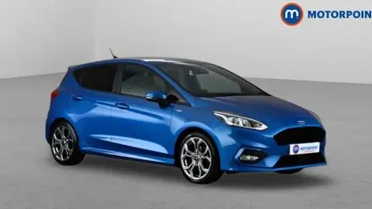 Used Ford Fiesta ST-Line 95 HP (69 kW) 2020 Blue Hatchback