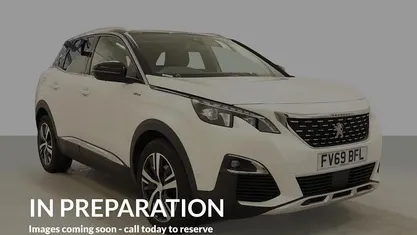 Used Peugeot 3008 GT-line 131 HP (96 kW) 2019 White SUV