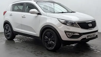 Used Kia Sportage 116 HP (85 kW) 2015 White SUV