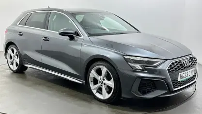Used Audi A3 Sportback S-Line 150 HP (110 kW) 2023 Grey Hatchback