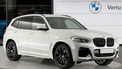Used BMW X3 M Sport 190 HP (139 kW) 2021 White SUV