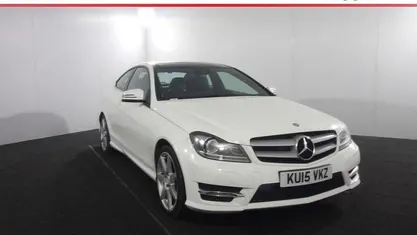 Used Mercedes C180 Sport Edition 156 HP (114 kW) 2014 White Coupe