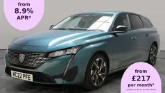 Blue Used 2022 Peugeot 308 Active Premium Estate | £15,106 (Fair price)