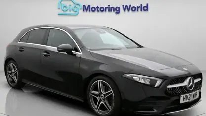 Used Mercedes A200 AMG line 163 HP (119 kW) 2020 Black Hatchback