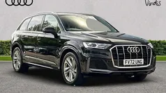Black Used 2022 Audi Q7 S-Line SUV | £38,851 (Fair price)