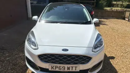 Used Ford Fiesta Vignale 101 HP (74 kW) 2019 White Hatchback