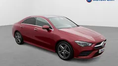 Red Used 2021 Mercedes CLA200 AMG Line Premium Plus Coupe | £24,349 (Fair price)