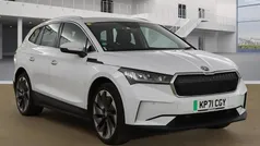 White Used 2021 Skoda Enyaq iV ecoSuite SUV | £19,499 (Fair price)