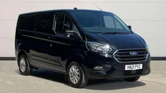 Black Used 2021 Ford Transit Custom Limited Van | £21,480 (Fair price)