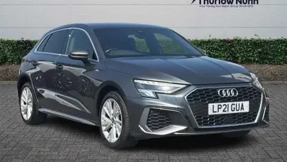 Used Audi A3 Sportback e-tron S-Line 204 HP (150 kW) 2021 Grey Hatchback