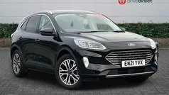 Black Used 2021 Ford Kuga Titanium SUV | £19,950 (Fair price)