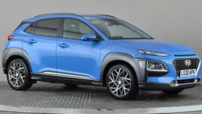 Used Hyundai Kona Premium SE 141 HP (103 kW) 2020 Blue SUV