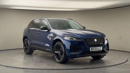 Käytetty Jaguar F-Pace R-Dynamic 204 HP (150 kW) 2022 Sininen Katumaasturi