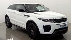 White Used 2018 Land Rover Range Rover evoque HSE Dynamic Coupe | £17,590 (Fair price)
