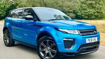 Used Land Rover Range Rover evoque Landmark 179 HP (131 kW) 2018 Blue SUV