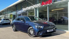 Blue Used 2021 Mercedes E220 AMG line Sedan | £32,990