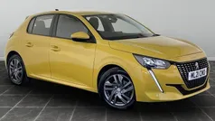 Yellow Used 2021 Peugeot 208 Active Premium Hatchback | £11,595 (Good price)