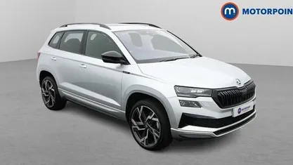 Silver Used 2025 Skoda Karoq SportLine SUV | £25,299 (Fair price)