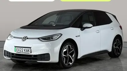 Used VW ID.3 Pro 150 kW (204 HP) 2022 White Hatchback