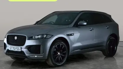 Usado Jaguar F-Pace Chequered Flag 180 HP (132 kW) 2020 Cinzento SUV