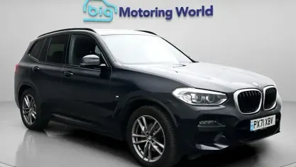 Used BMW X3 M Sport 184 HP (135 kW) 2021 Black SUV