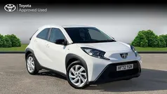 Pure white Used 2022 Toyota Aygo PURE Hatchback | £11,585 (Fair price)