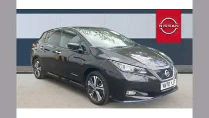 Used Nissan Leaf Tekna 160 kW (218 HP) 2020 Black Hatchback