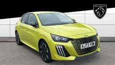 Yellow Used 2023 Peugeot 208 Allure Hatchback | £15,881 (Fair price)