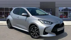 Silver Used 2023 Toyota Yaris Hybrid Design Hatchback | £17,238 (Fair price)