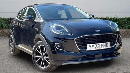 Begagnad Ford Puma Titanium 155 HK (114 kW) 2023 Svart SUV