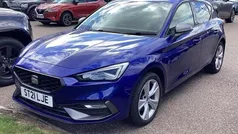 Blue Used 2021 Seat Leon FR Hatchback | £12,500 (Fair price)