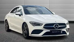 Polar white Used 2021 Mercedes CLA180 AMG Line Premium Plus Sedan | £24,350 (Fair price)