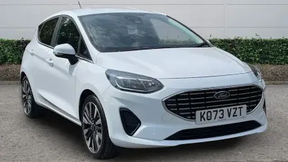 Used Ford Fiesta Titanium X 125 HP (91 kW) 2024 White Hatchback