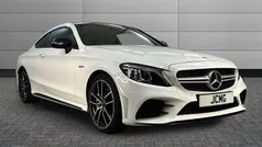White Used 2021 Mercedes C43 AMG Premium Plus Coupe | £35,000 (Fair price)