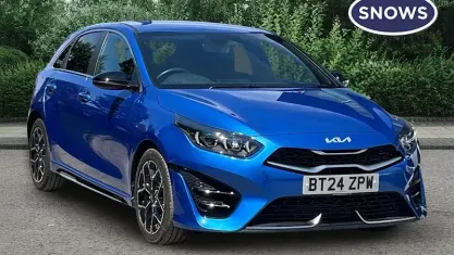 Used Kia Ceed GT-Line 140 HP (102 kW) 2024 Blue Hatchback
