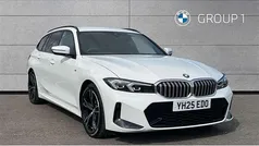 White Used 2025 BMW 320 M Sport Estate | £35,050 (Fair price)