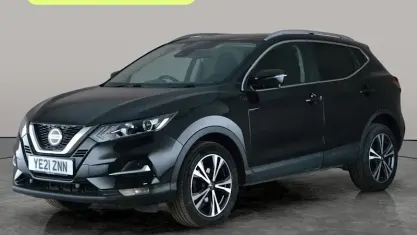 Używany Nissan Qashqai N-Connecta 160 KM (117 kW) 2021 Czarny SUV