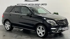 Black Used 2015 Mercedes ML350 AMG line SUV | £18,850 (Fair price)