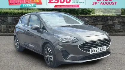 Used Ford Fiesta Titanium 101 HP (74 kW) 2022 Grey Hatchback