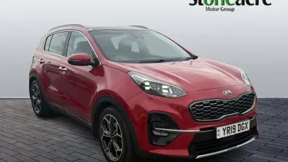 Used Kia Sportage GT-Line S 185 HP (136 kW) 2019 Red SUV
